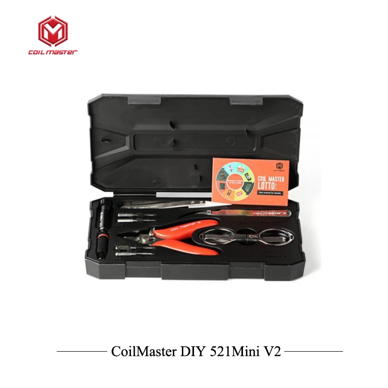 5 шт./лот набор CoilMaster Mini V2 для электронной сигареты DIY инструмент аксессуары пара