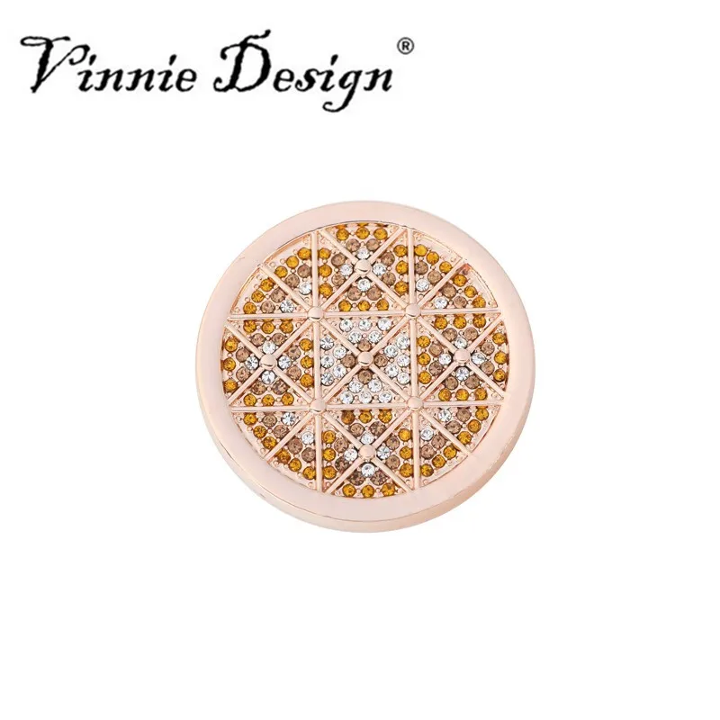 Vinnie дизайнерские ювелирные изделия 33 мм Клио серебряный цвет тонированная