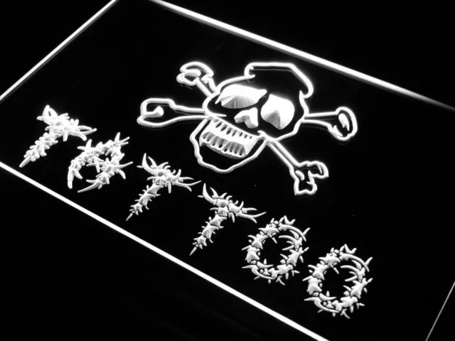 i556 Tattoo Shop New Bar Pub Miami Ink NEW Light Sign On/Off Switch 20+ Colors 5 Sizes | Дом и сад