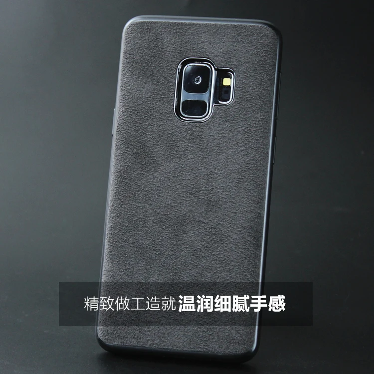 Чехол для samsung Galaxy S9 S8 S10 Plus Note 8 9 чехол Роскошный пуховый итальянский замшевый чехол для телефона для Note 10 Plus
