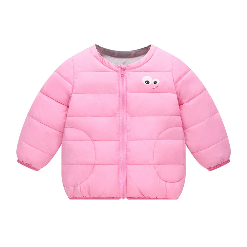 Новая Детская тонкая стеганая куртка с рисунком хлопковая верхняя одежда для