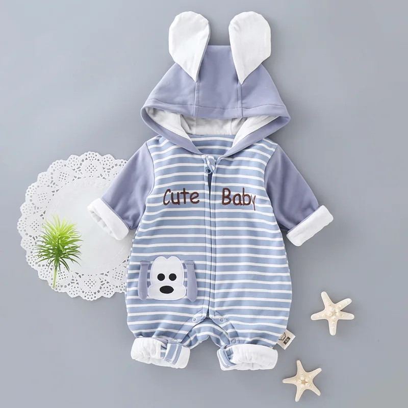 Детский костюм для новорожденных пальто мальчиков на осень и зиму комбинезоны