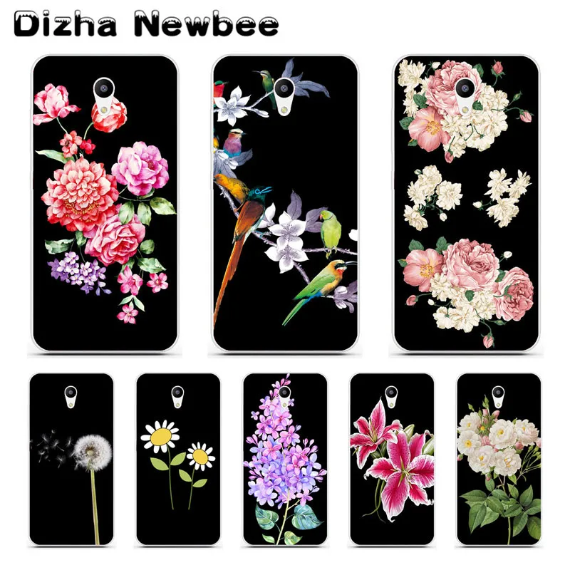 case for zte blade a510 a610 a601 a910 a512 z10 cover Silicon Flowers plant Painting Soft TPU Back Phone Cover Capas Coque |