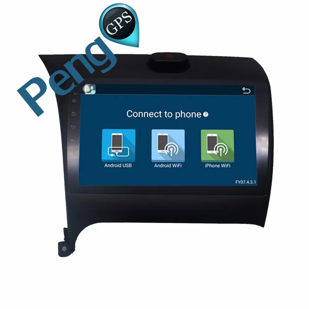 2 Din Android 6 0 Автомобильный радиоприемник с навигацией GPS для KIA Cerato Forte 2013-2015 Kia K3