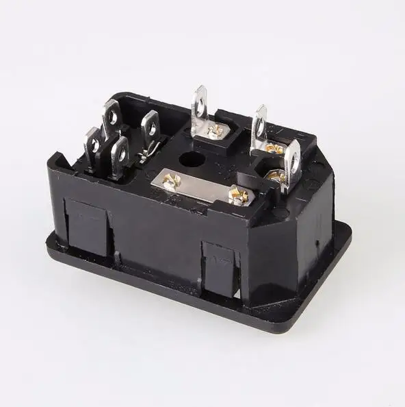 Новинка высокое качество красный свет мощность кулисный выключатель с плавким