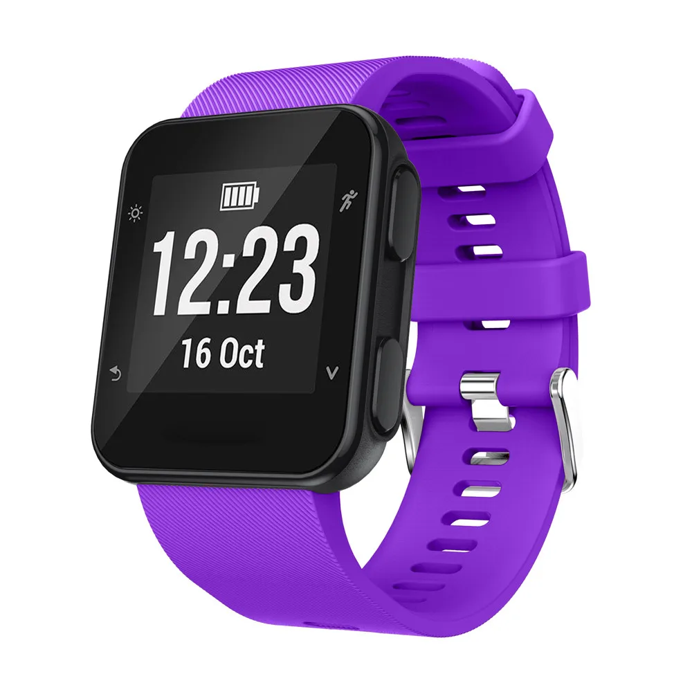 Ремешок для часов Силиконовый сменный ремешок для Garmin Forerunner 35 чехол для часов защитный чехол для Garmin Forerunner 35 Смарт-часы