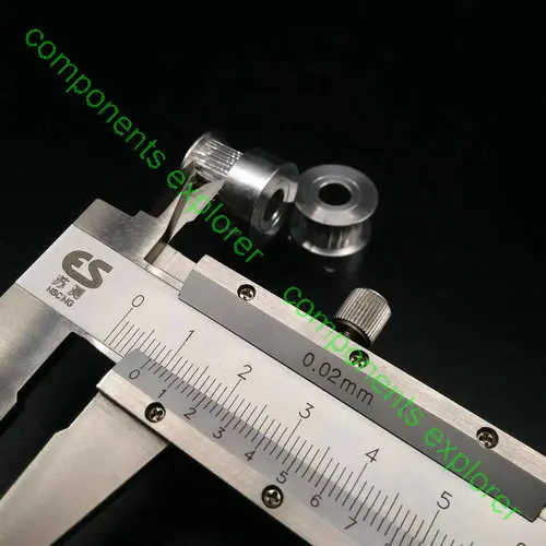 

MXL Timing pulley 18 Teeth 6.35mm Bore ,7mm teeth width,2pcs/lot.