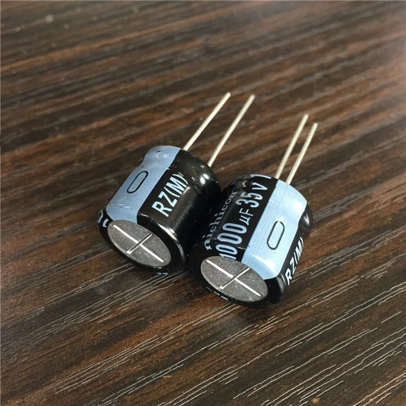 10 шт. 1000 мкФ 35 в NICHICON RZ серия Low frofile 16x15 мм 35V1000uF алюминиевый электролитический