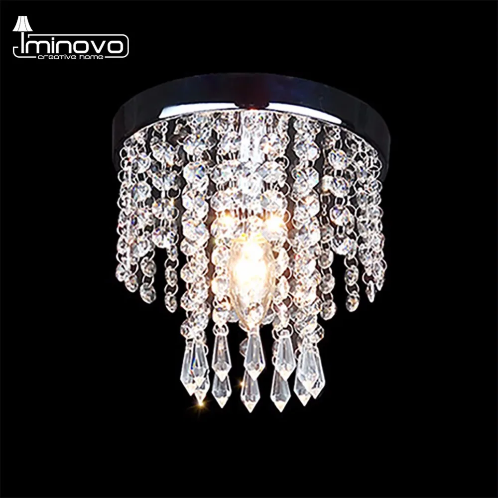 Современная хрустальная люстра светодио дный лампа блеск люстры освещение