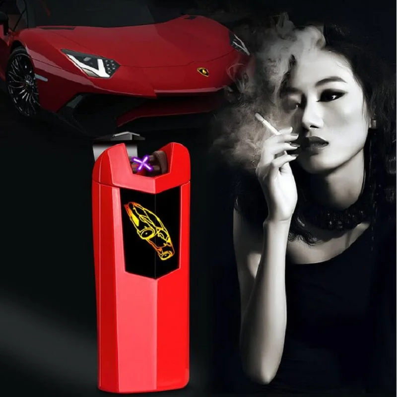 Электронные зажигалки с USB зарядкой Спортивная Автомобильная Зажигалка