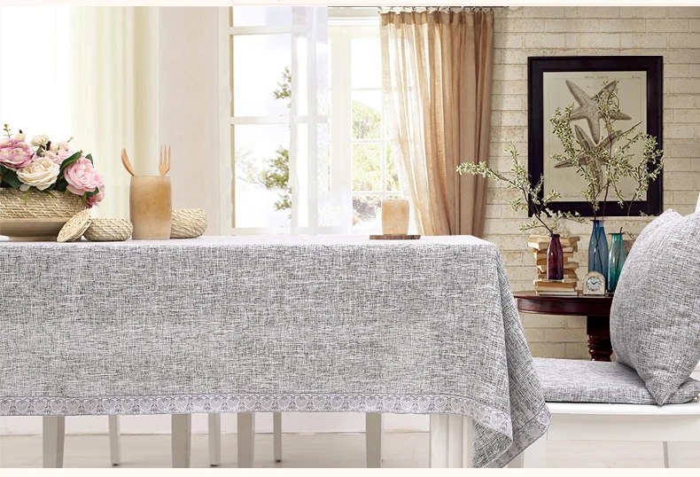 Абстрактная средиземноморская японская светло серая однотонная хлопковая