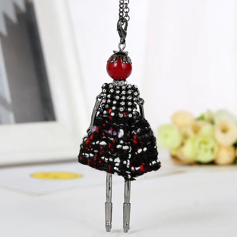 Женское Ожерелье массивные ожерелья и кулоны ожерелье Dace Girl Doll для женщин