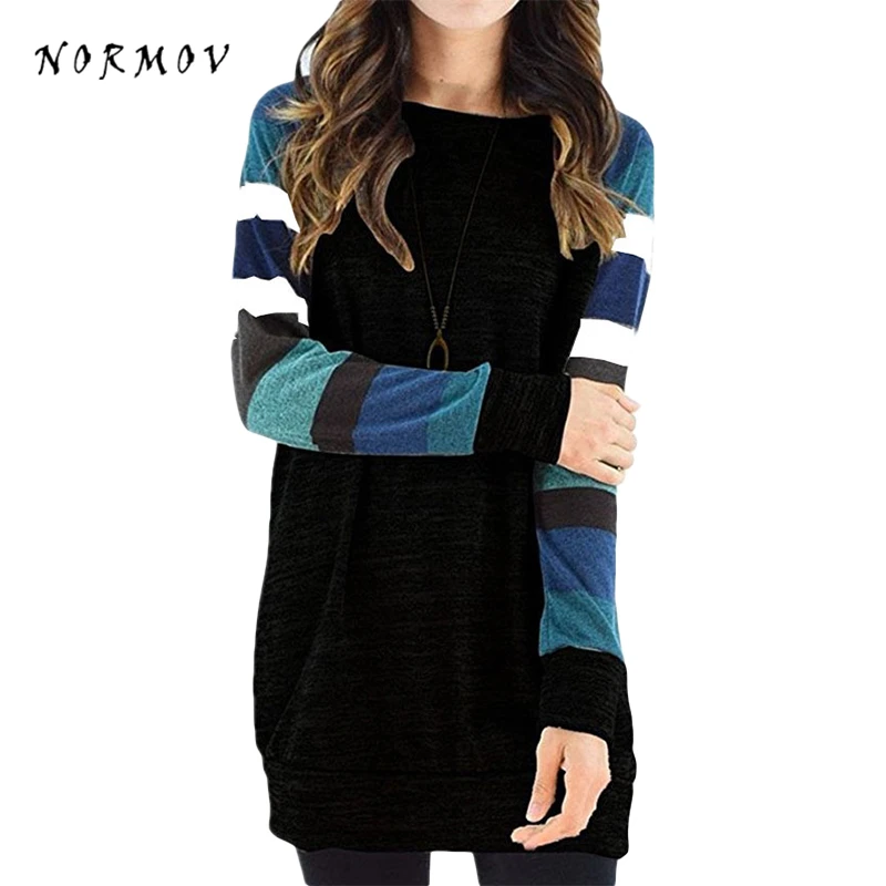 NORMOV Pullover пуловер свитер женский с цифровой печатью трикотажная легкая одежда