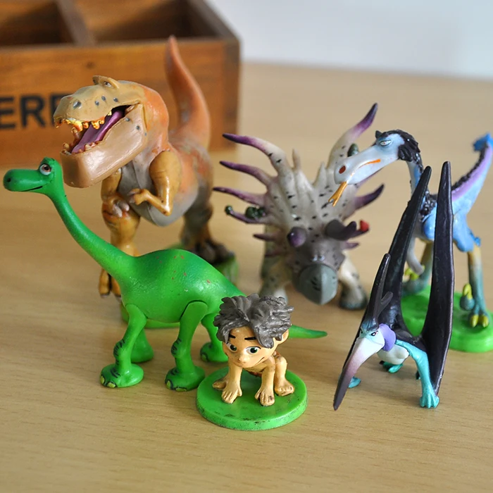 Фигурки динозавров 6 шт./лот игровой набор Арло спот скал форстарт плющ фигурки