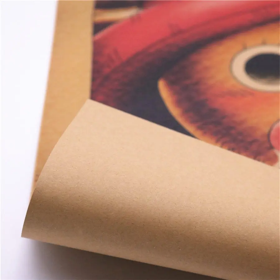 Желанный Чоппер одна штука винтажная бумага аниме крафт-бумага постер Ретро