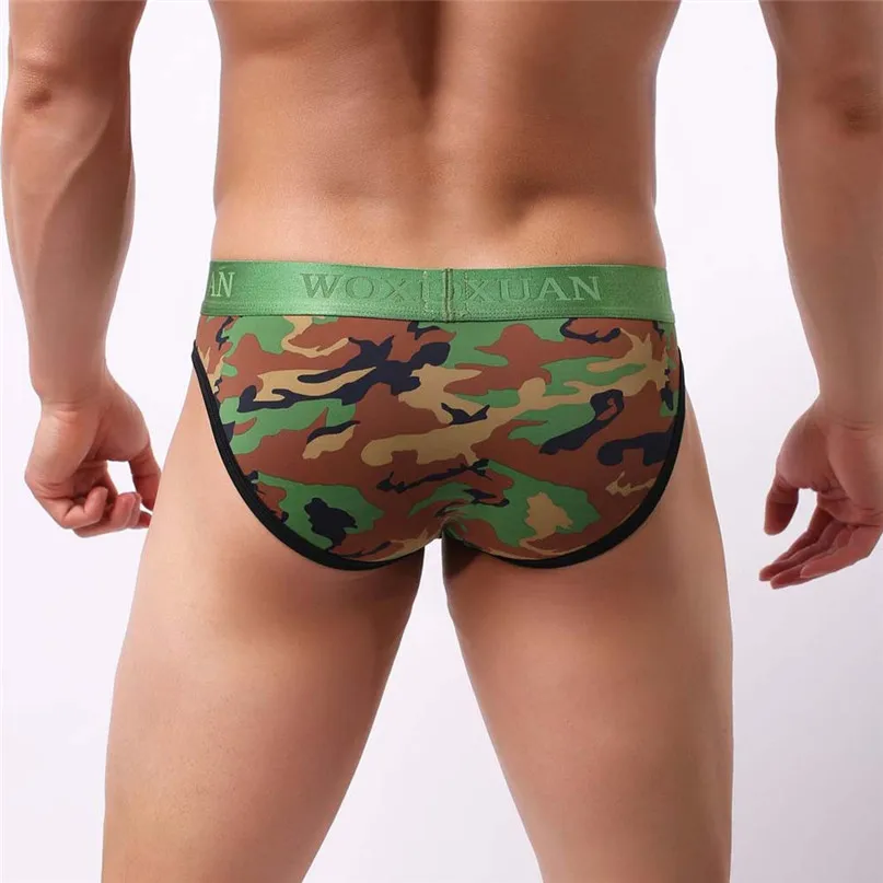 Удобные плавки модные мужские трусы нижнее белье выпуклое Спортивное с