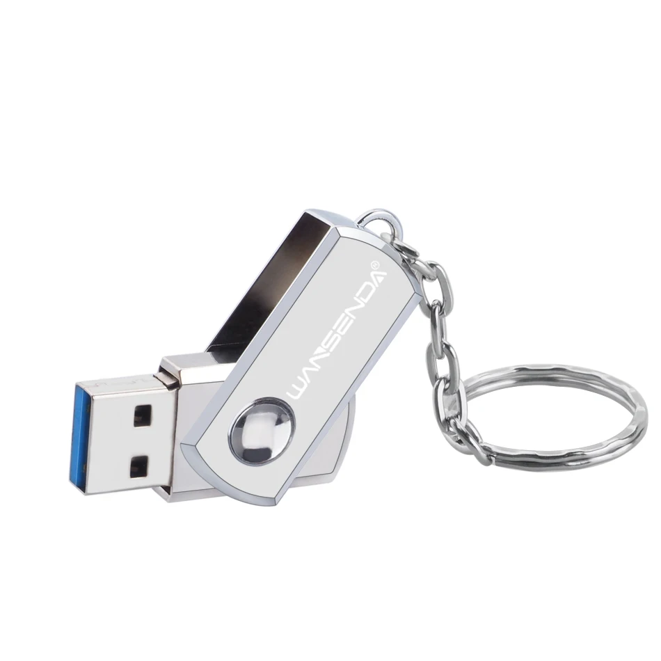 Wansenda USB флеш накопитель из нержавеющей стали 3 0 портативный 256 ГБ 128 Гб 64 32 16 8 4