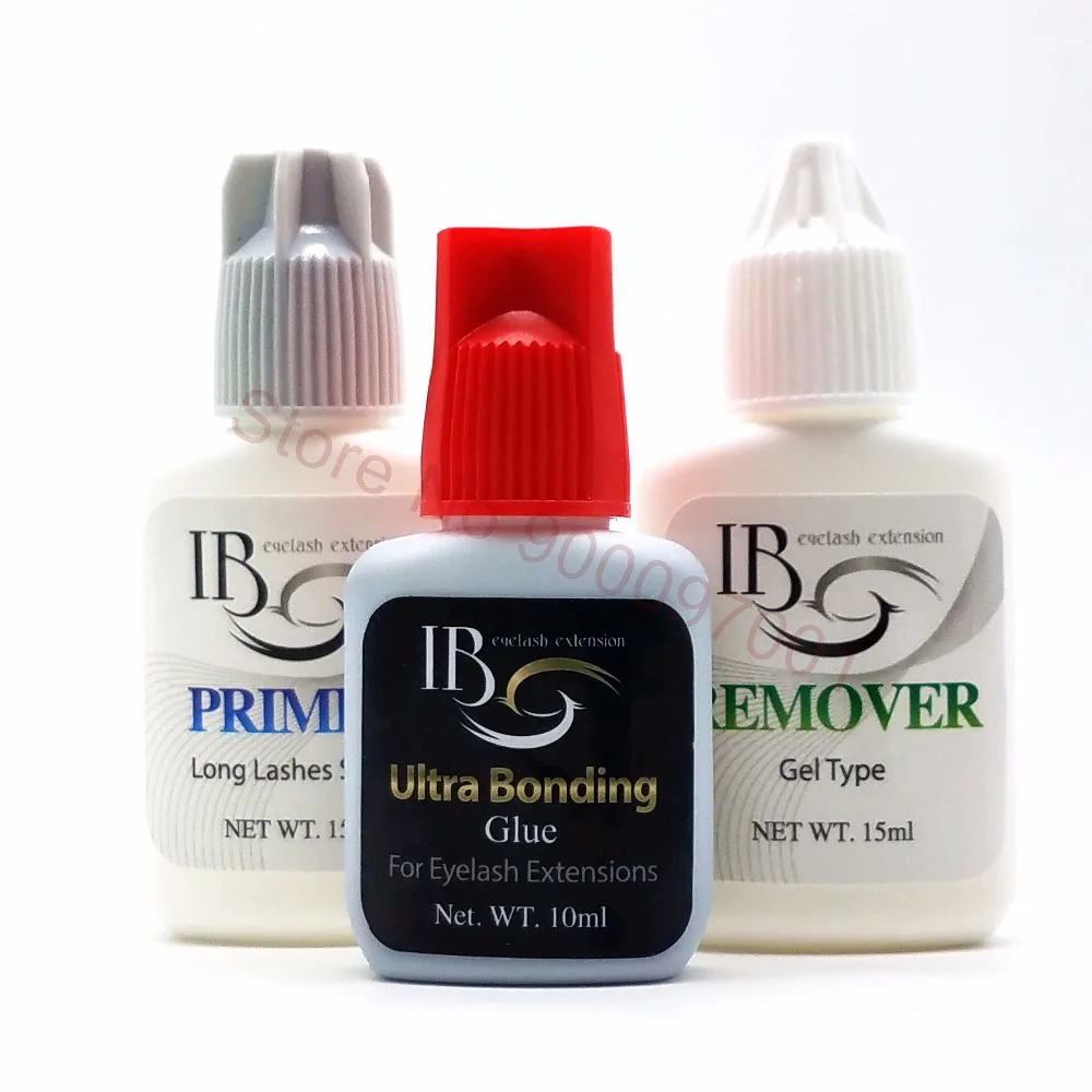 Бесплатная доставка IB 10 мл ультра склеивание клей + ПРАЙМЕР remover Набор для