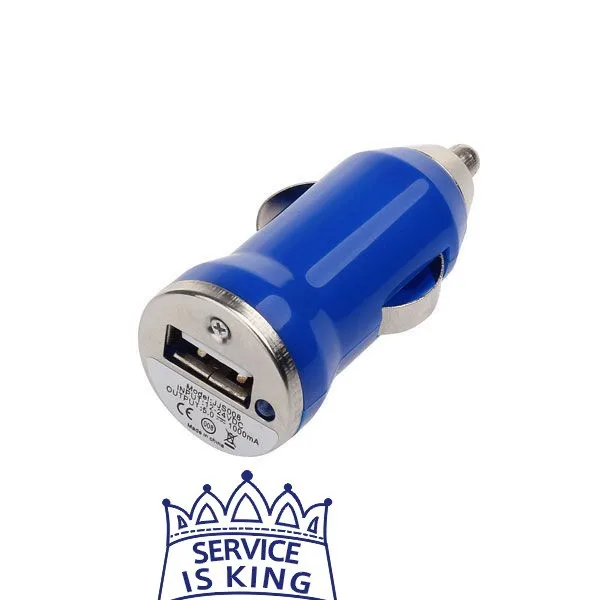 Colorful патрон мини USB автомобильное зарядное устройство адаптер для iphone 4s / 5 ipad Mini
