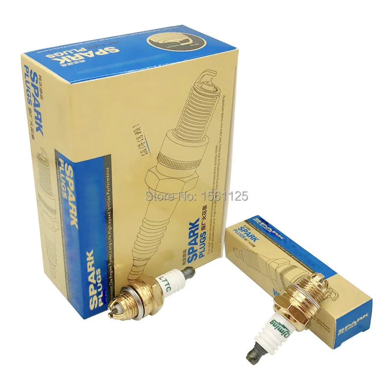 1 из 2 предметов 3 электроды, свечи зажигания L7TC для BM6A BMR6A WS6E WS7E BPMR6A WS7F CJ7Y W20MU L7TC BPMR7A 2-х тактный цепная пила для газонокосилок
