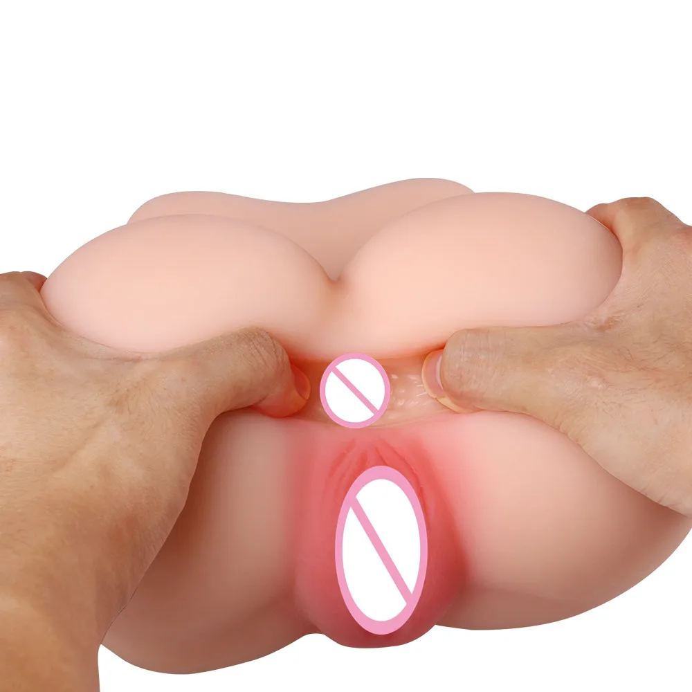 Мужской мастурбатор секс Кукла Реалистичная Вагинальный ягодицы и вагинальные