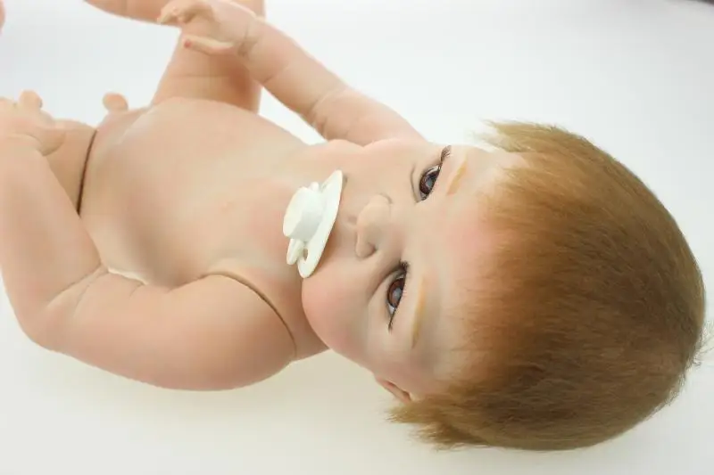Около 58 см силиконовые куклы для новорожденных реалистичные детские игрушки