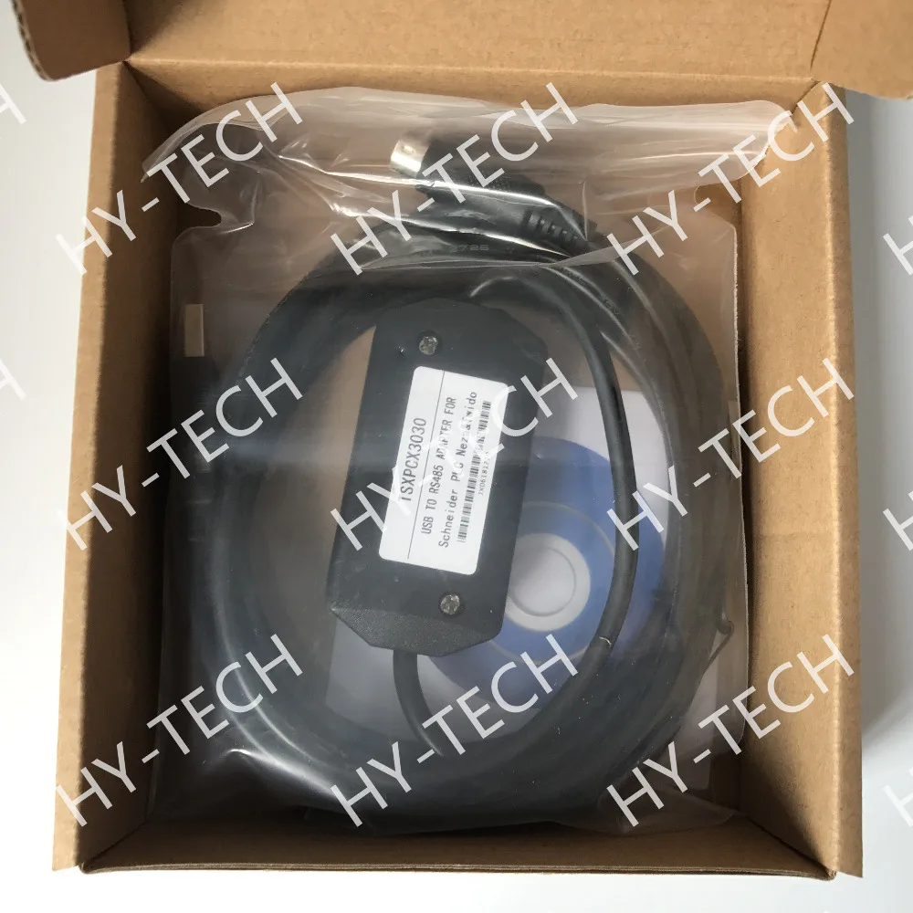 Кабель для программирования PLC TSXPCX3030 USB Интерфейс адаптер TSX Neza и Twido серии USB/RS485
