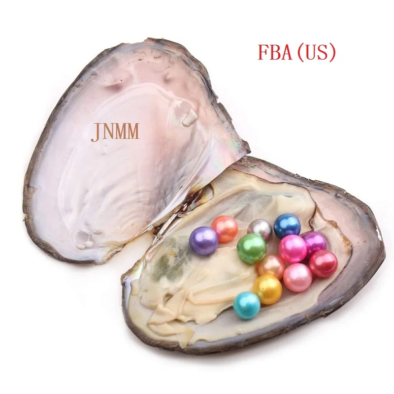 JNMM 2 шт./лот пресноводный жемчужный с десять зерна круглый жемчуг 7-8 мм AA класс