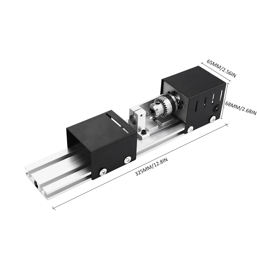 

100W Mini Beads Machine Miniature Lathe DIY Woodworking Buddha Pearl Lathe Grinding and Polishing Beads Wood Working EU/US Plug