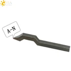 Мужской и Женский металлический штамп CSJA, 26 букв A B C D E F G H I J K L M N, инструмент для изготовления колец, браслетов, букв E179