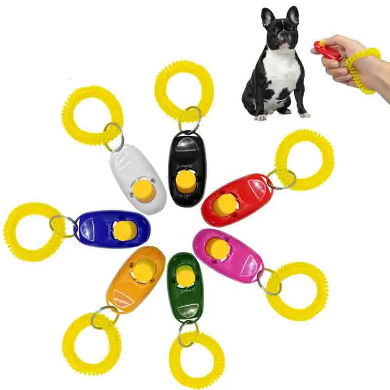 Универсальный животных Pet обучения свисток шнурки набор обучение Clicker послушание