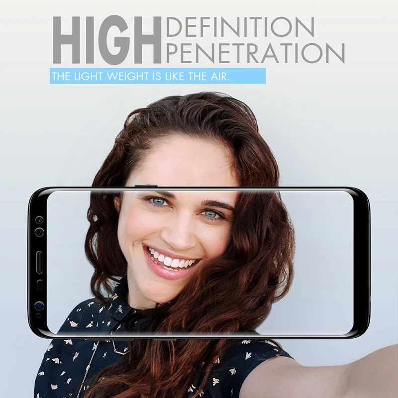 3D изогнутое закаленное стекло для Samsung Galaxy S9 Plus s9plus Защита экрана S 9 + стеклянная