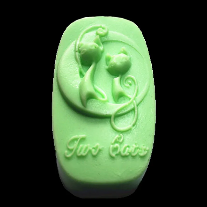 Оптовая продажа 3d милый кот Силиконовые формы для торта шоколадный фондан торт