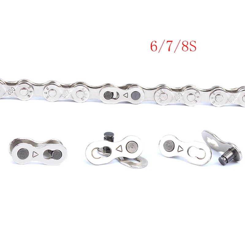 1 пара велосипедных цепей Магия Пряжка разъем горный соединитель для