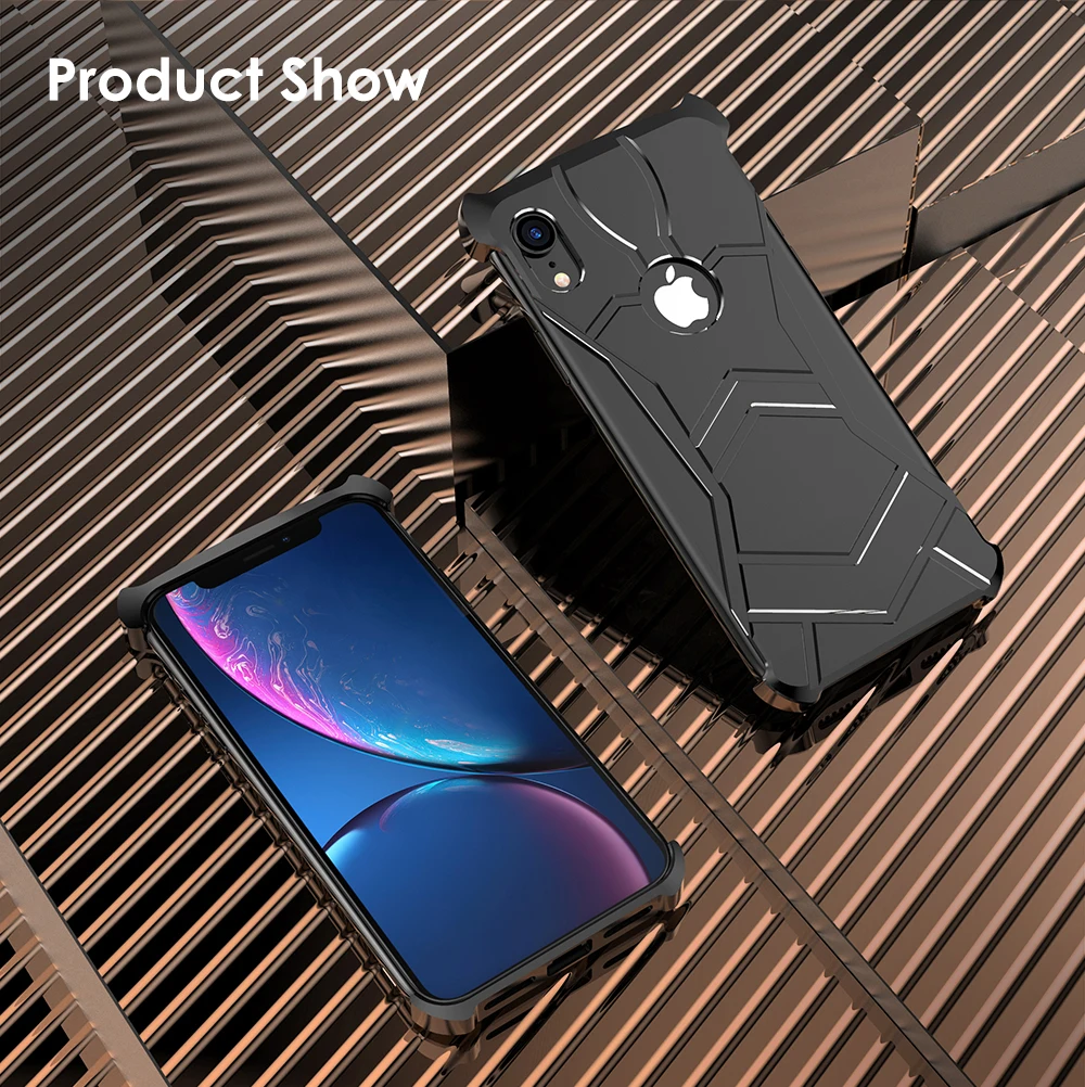 Роскошные чехлы для телефонов R-Just Panther для iPhone XR XS X XS MAX 7 8 Plus ультра тонкий магнитный адсорбционный металлический чехол для iPhone8