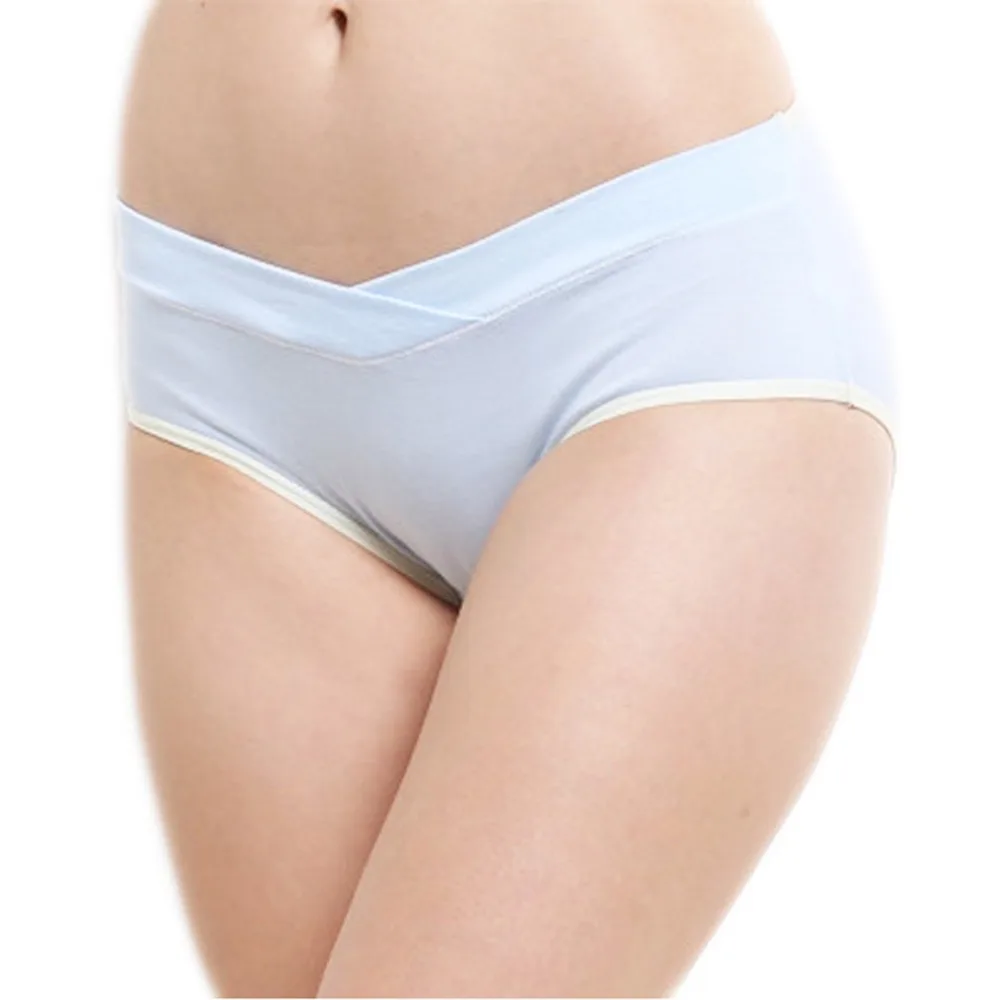 Женские Модные Уютные хлопковые трусы для беременных нижнее белье с низкой