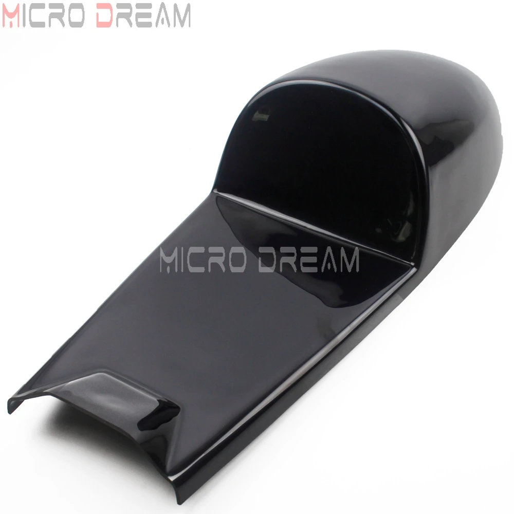 Черная универсальная подставка для каскадного сидения Cafe Racer Humpback Kawasaki Yamaha V-twin 920