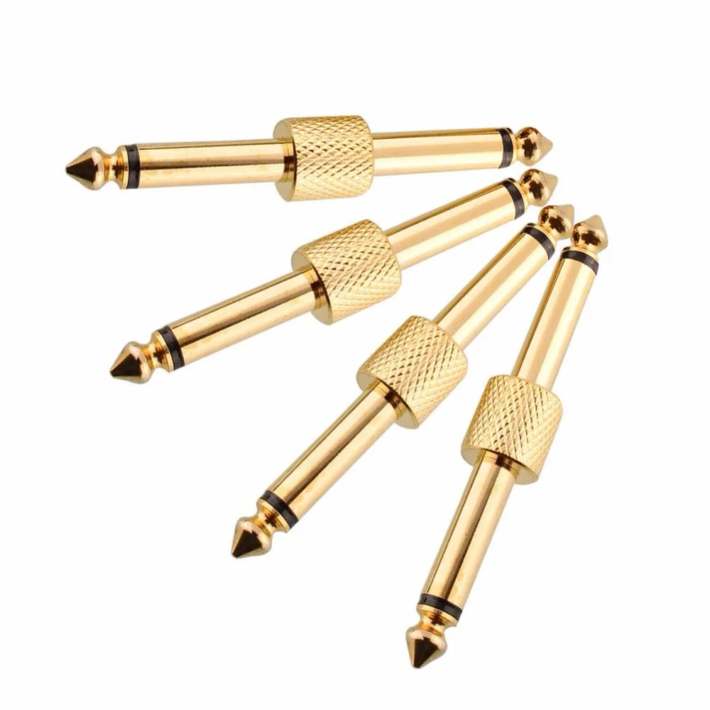 4 шт. гитарный эффект педали преобразует соединитель прибора разъем адаптера