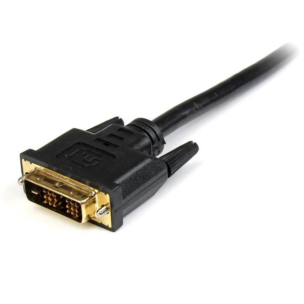 StarTech.com Cable Adaptador Conversor HDMI a DVI-D de 1 8m - Macho Convertidor Video Negro |