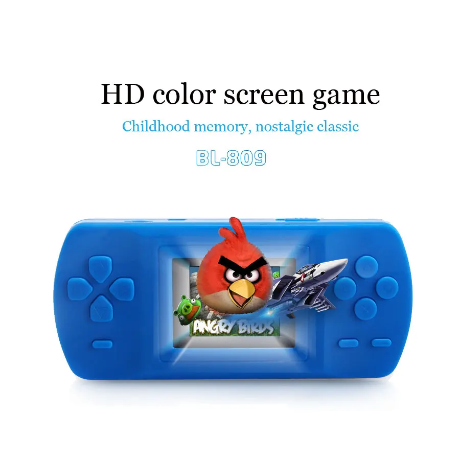 Портативная игровая консоль с цветным ЖК-дисплеем BL-809 дюйма для детей 3-10 лет AVG