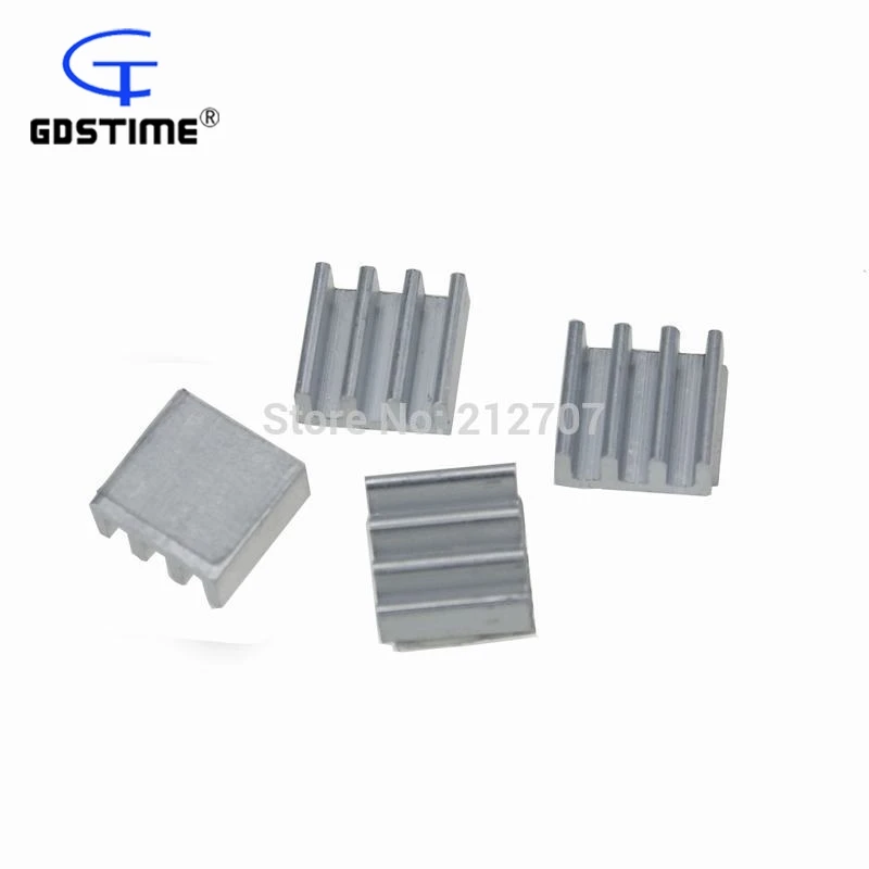 300 шт. Gdstime алюминиевый радиатор 11x11x5 мм IC LED Охлаждающий GDs001|heat sink|aluminum heatsinkled cooling |