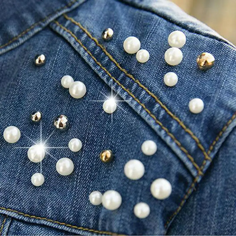 Rihschpiece Весенняя джинсовая куртка женская короткая женское базовое пальто с