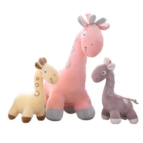 2019 new baby deer plush giraffe doll large Stuffe Animals child birthday gift DROP SHIPPING | Игрушки и хобби
