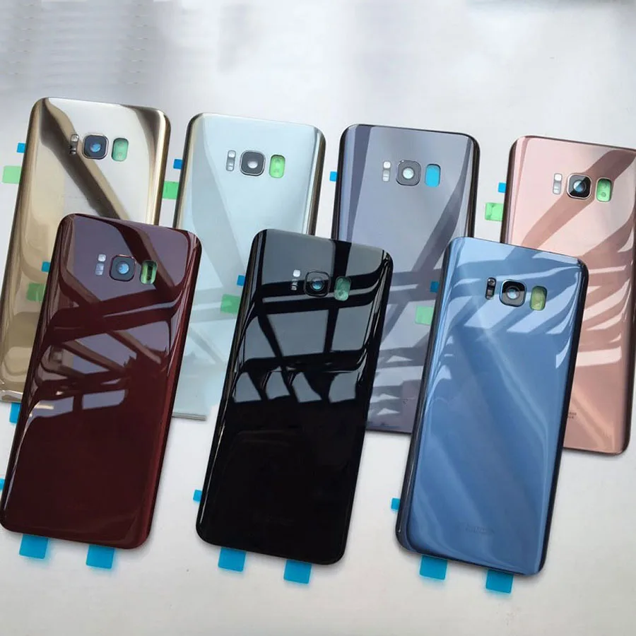 10 шт. задняя крышка батарейного отсека для Samsung Galaxy S8 G950 + S8Plus G955 Plus Задняя