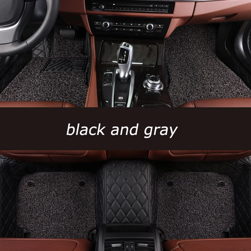 

HeXinYan Custom Car Floor Mats for Toyota All Models land cruiser prado camry Alphard rav4 corolla highlander yaris venza prius