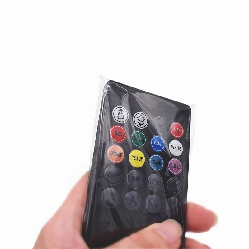 Атмосферный свет пульт дистанционного управления Голосовое управление Rgb автомобильный нижний атмосферный свет красочный шасси световой бар
