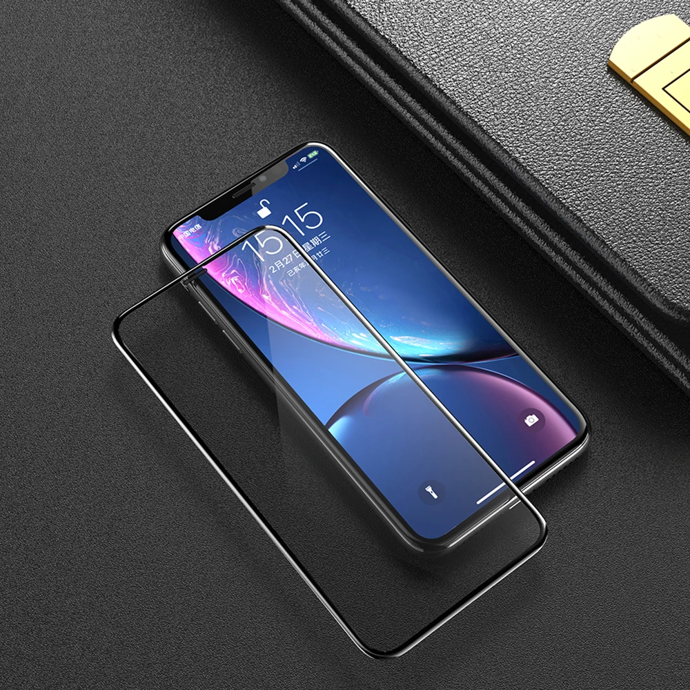 100D Полное покрытие экрана Защитное стекло для iPhone X 6 7 8 6S plus защитная пленка
