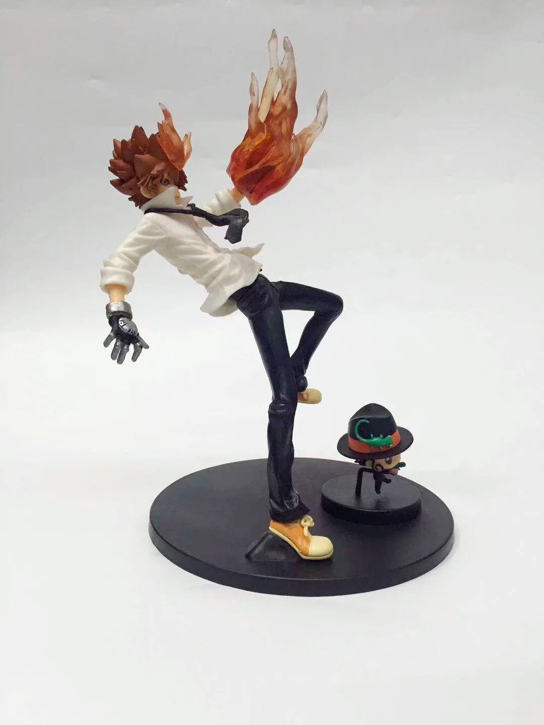 HITMAN REBORN! Фигурку аниме модель Sawada Tsunayoshi Reborn куклы украшения Классическая