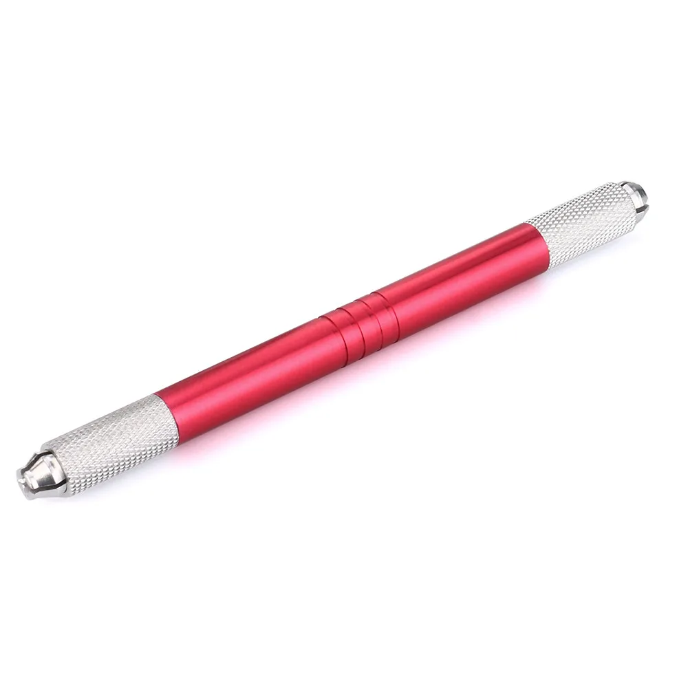 10 шт. руководство с двойной головкой Перманентный макияж бровей татуировки ручки