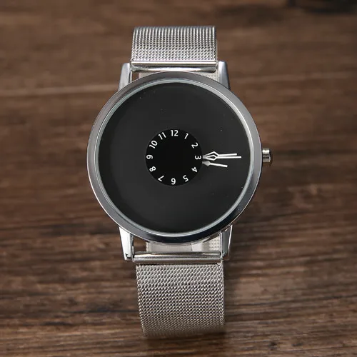 Paidu мужские фирменные часы деловые кварцевые простой тренд 4 стиля сетчатый